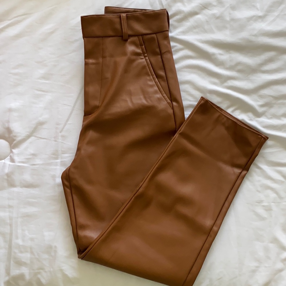 Leather pants